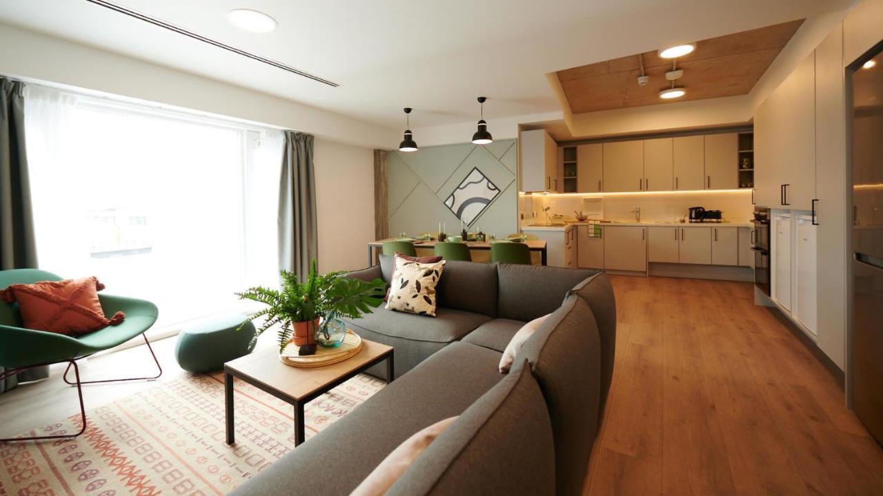 Modern 3 Bedroom Apartments And Private Bedrooms At The Loom In 都柏林 外观 照片