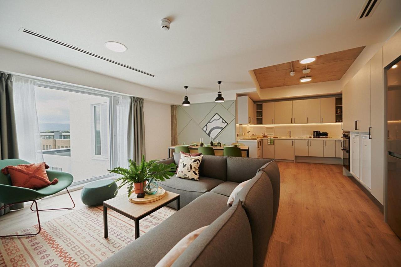 Modern 3 Bedroom Apartments And Private Bedrooms At The Loom In 都柏林 外观 照片